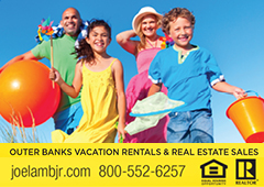 Advertisement - Outer BAnks Vacation Rentals - https://www.joelambjr.com/