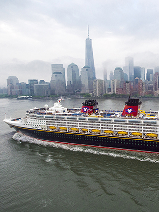 Disney Cruise Ship Return to New York