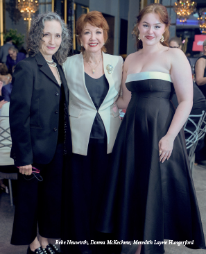 Bebe Neuwirth, Donna McKechnie, and Meredith Layne Hungerford